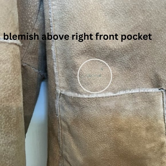 Winlet Genuine Brushed Leather Jacket (Size Medium) - Picture 11 of 13